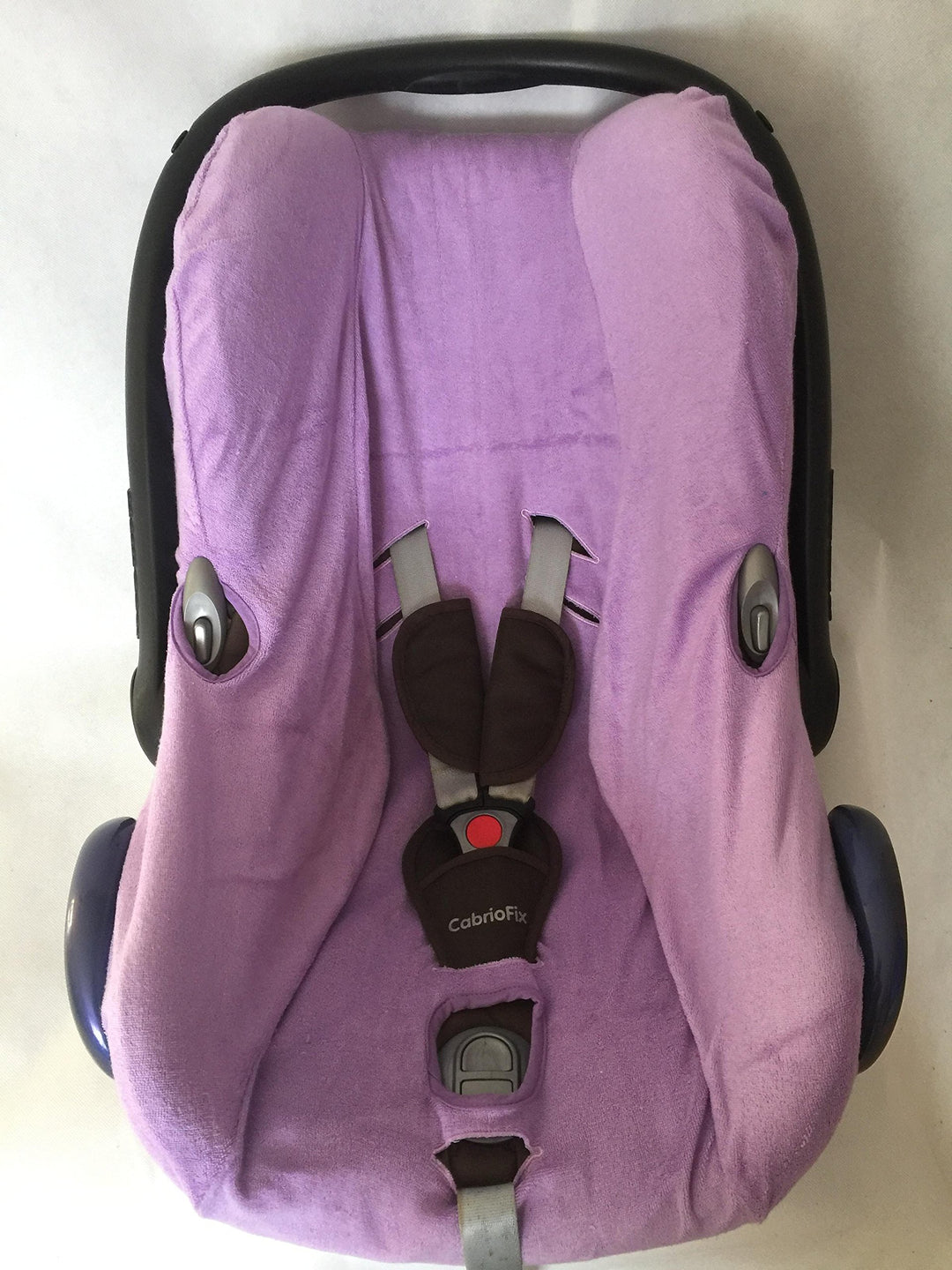 Sommerbezug Schonbezug Frottee von EKO passend für Maxi-cosi Cabriofix Frottee 100% Baumwolle lila