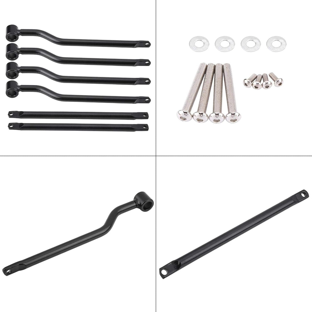 EBTOOLS Satteltaschenhalter-Motorrad Satteltaschenhalterung Ersetzen Satteltaschen Halterung Motorra