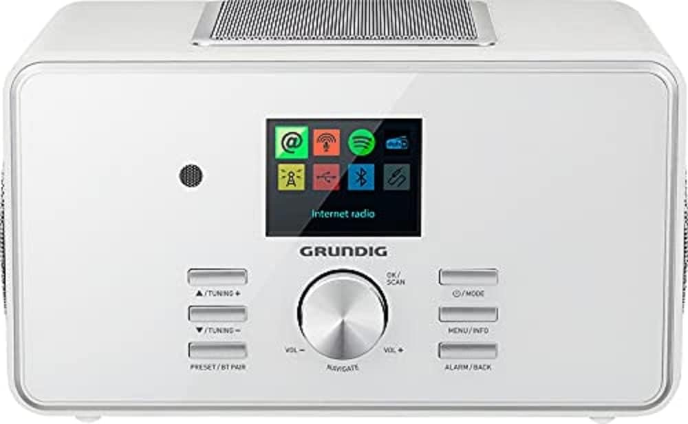 GRUNDIG GIR1080 DTR 6000 X All-In-One“ Radio & GIR1090 DTR 6000 X All-In-One Internet- und Digitalra