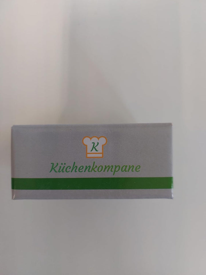 KÜCHENKOMPANE – magnetischer Messerhalter aus Edelstahl in silber | Magnet mit Saugnapf, ohne bohren