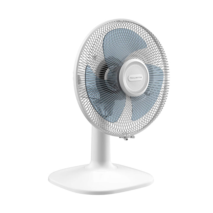 Rowenta Essential VU2330 Tischventilator mit 3 Geschwindigkeitsstufen, leise, automatische Oszillati