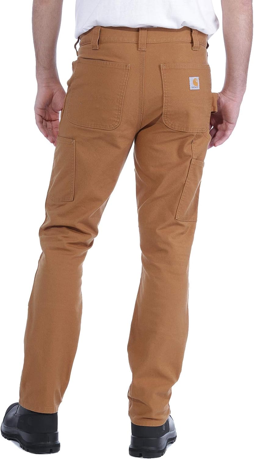 Carhartt Herren Work Utility Pants Rugged Flex™ Straight Fit Duck Double-Front Utility Work Pant 30