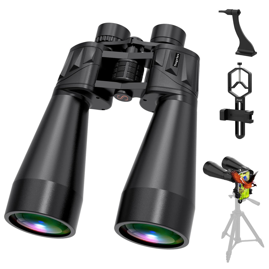 18x70 Fernglas für Erwachsene, Fernglas für Vogelbeobachtung mit grosser Objektivöffnung für Langstr