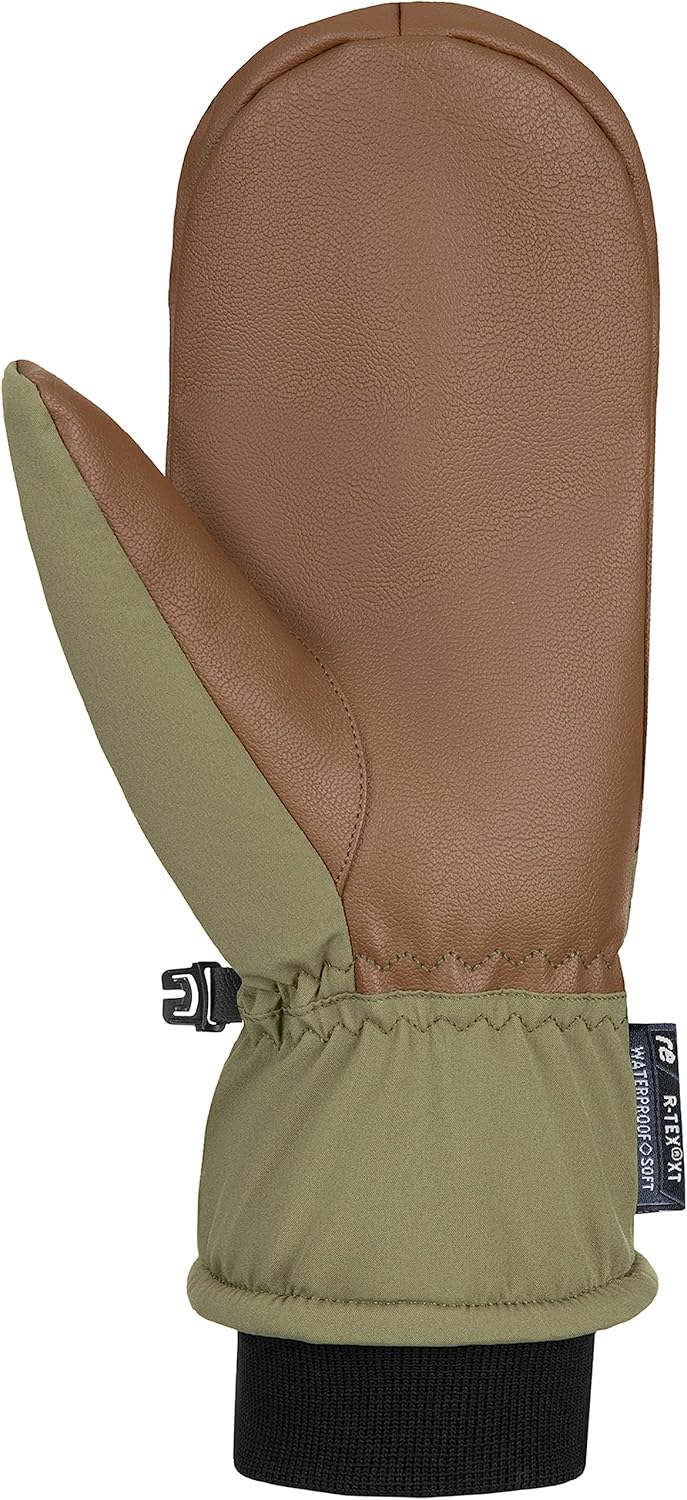 Reusch Herren Fäustlinge Carter R-tex Xt Mitten Warm, Wasserdicht, Atmungsaktiv 7 oliv / braun, 7 ol