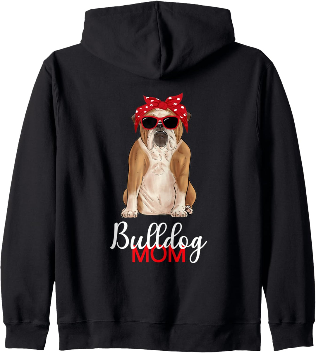 Bulldoggen Pulli English Bulldog Mom Bulldoggen Mama Kapuzenjacke