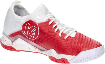 Kempa Wing Lite 2.0 Women Damen Handballschuhe, Sportschuhe, Turnschuhe 37 EU Weiss Rot, 37 EU Weiss