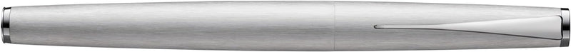 LAMY studio Füllhalter 065 - Füller aus rostfreiem Edelstahl, strichmattiert in der Farbe Silber mit
