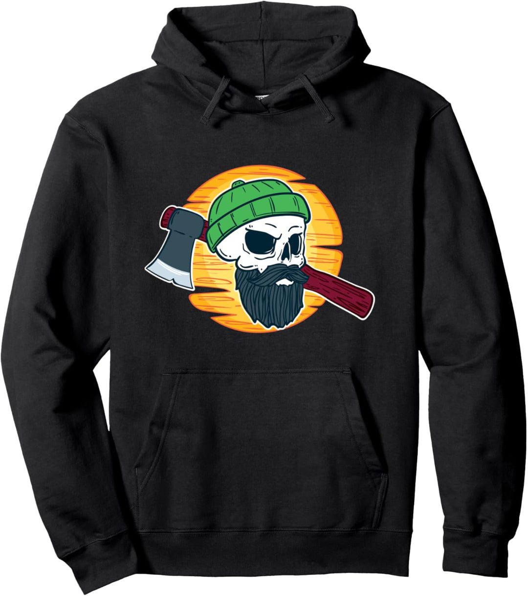 Holzfäller Fäller Holzhacker Holzhauer Pullover Hoodie