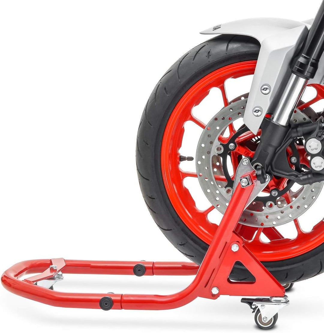 Montageständer vorne für KTM 790/125 Duke Rangierhilfe XBL rot