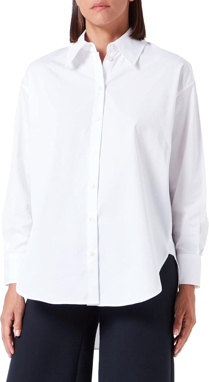 Seidensticker Damen Bluse - Fashion Bluse - Regular Fit - tailliert - Hemd Blusen Kragen - Bügelleic