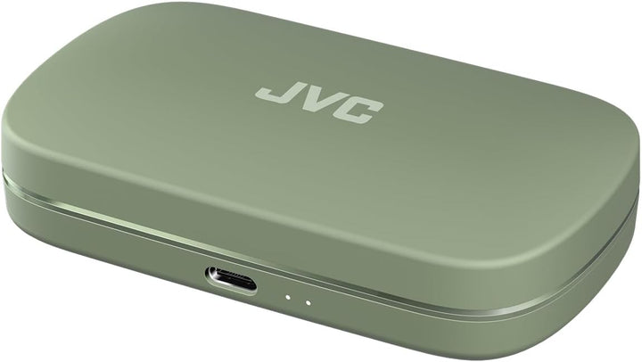 JVC Nearphones HA-NP40T-G, True Wireless Ohrhörer, Open Ear Design, Verstellbarer Ohrbügel, 16 mm Tr