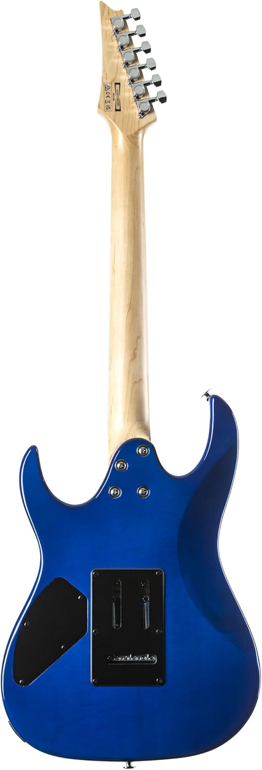 Ibanez GIO RG Series GRX70QA-TBB - Electric Guitar - Transparent Blue Burst