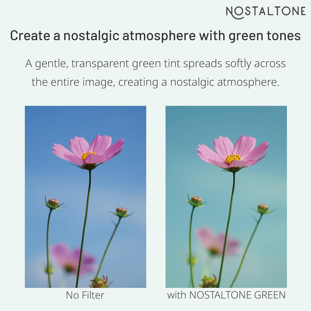 Kenko Soft Effekt Filter NOSTALTONE Green φ82mm, mit Farbeffekt, zur Kontrasteinstellung, hergestell