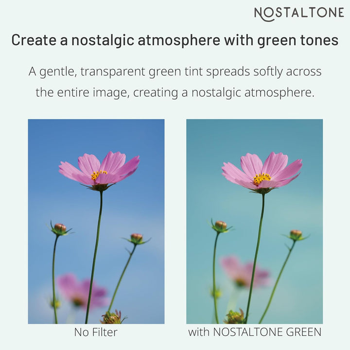 Kenko Soft Effekt Filter NOSTALTONE Green φ82mm, mit Farbeffekt, zur Kontrasteinstellung, hergestell