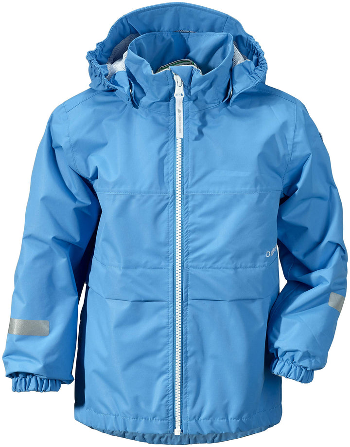 Didriksons 1913 Unisex Regenjacke Droppen mit reflektierenden Details Malibu Blue, 100