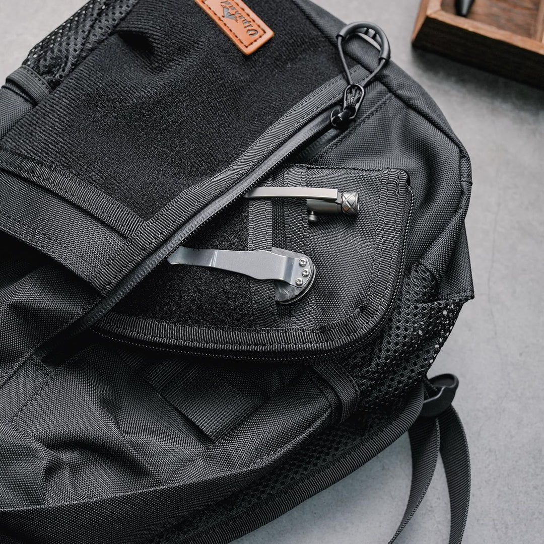 VIPERADE VE22 EDC Pouch Klein EDC Werkzeugtasche mit 4 Taschen und 5 elastischen Fächern Klein EDC O