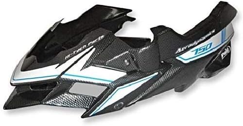 PUIG - 5682C/72 : PUIG - 5682C/72 : Kiel oder unterer motor semi-verkleidung FARBE LOOK KOHLENSTOFF-