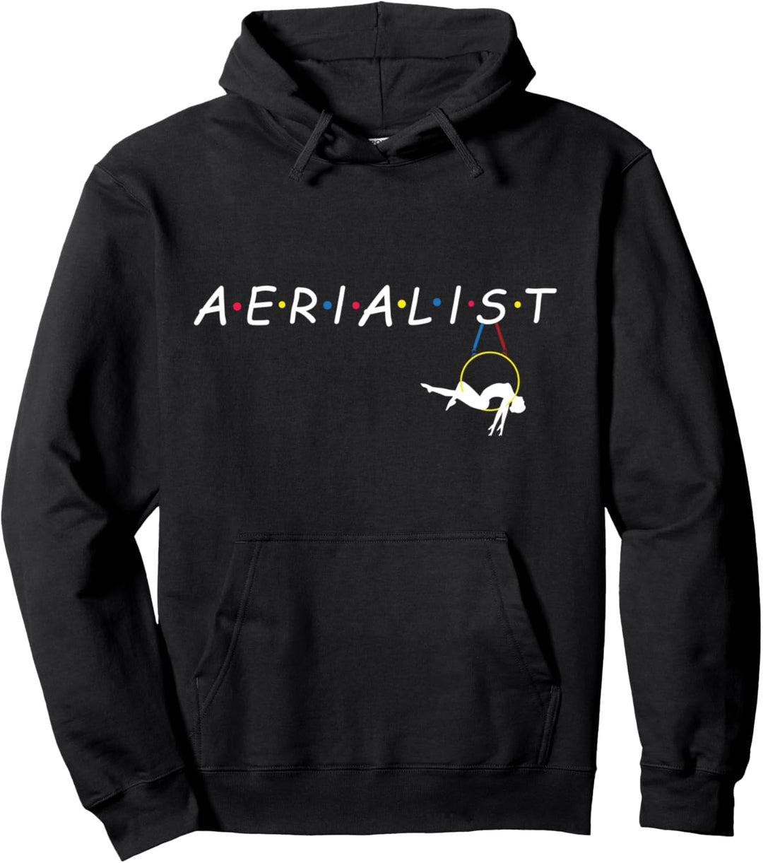 Aerialist Team Aerial Silk Dancer Circus Gymnast Gift Pullover Hoodie