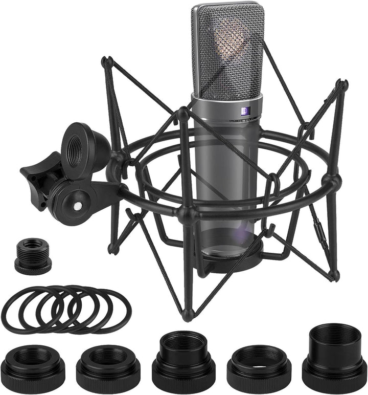 Geekria for Creators Mikrofon-Stossdämpferhalterung kompatibel mit Neumann U87, TLM193, TLM127, M149