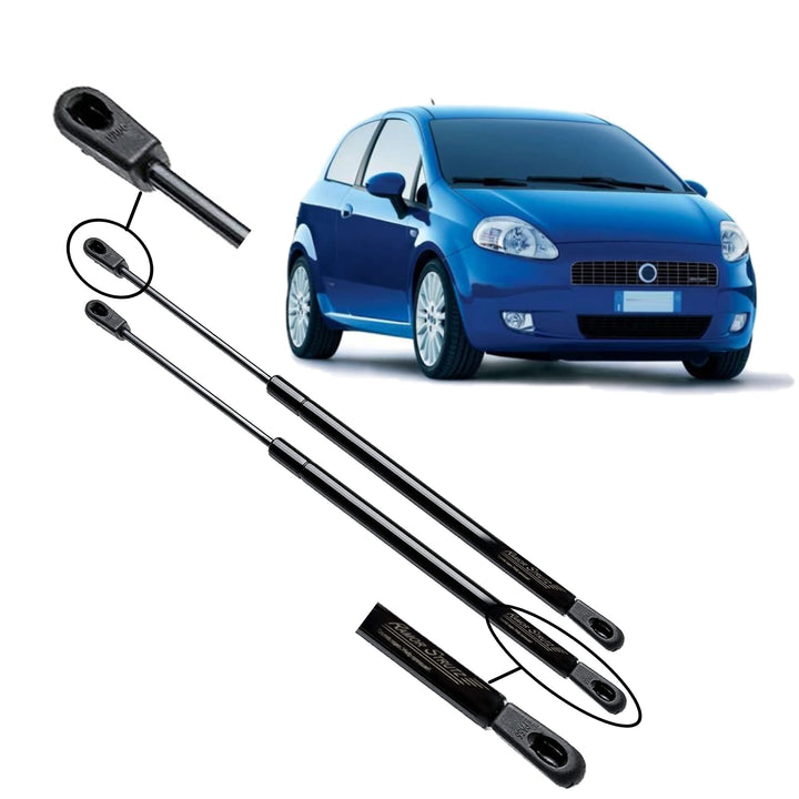 2x Gasfeder Dämpfer Heckklappe Kompatibel mit Fiat Punto mk3, Grande Punto 199 2005-2019. Gasdruckfe
