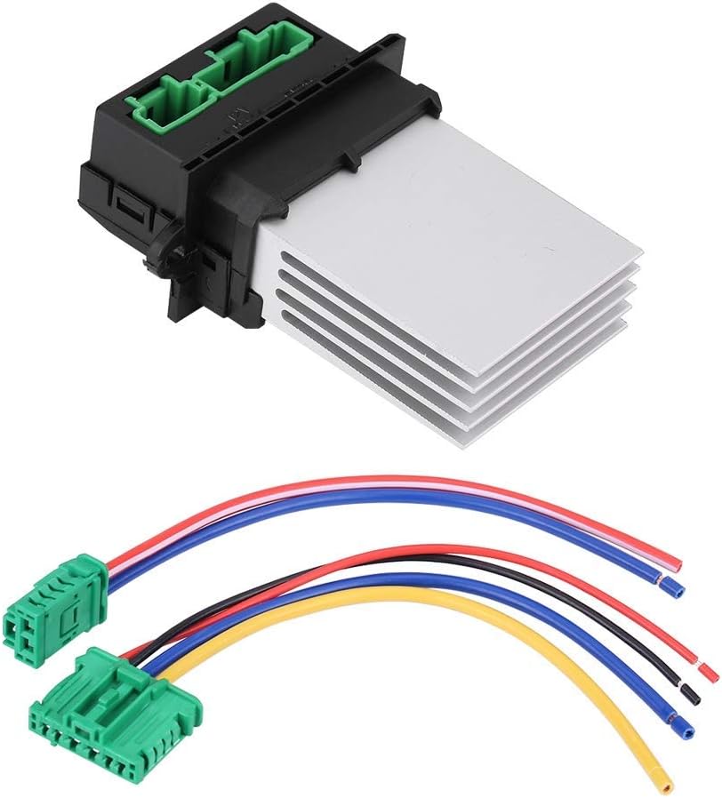 Qiilu Widerstand für Gebläse Gebläseregler Widerstand Gebläsemotor Widerstand 6441L2 7701048390 7701