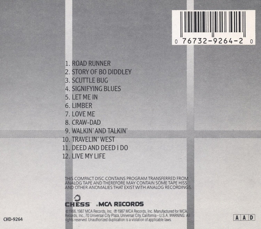 In The Spotlight ( Chess), Audio-CD