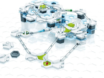 Ravensburger GraviTrax Starter-Set - Erweiterbare Kugelbahn für Kinder, Interaktive Murmelbahn, Lern