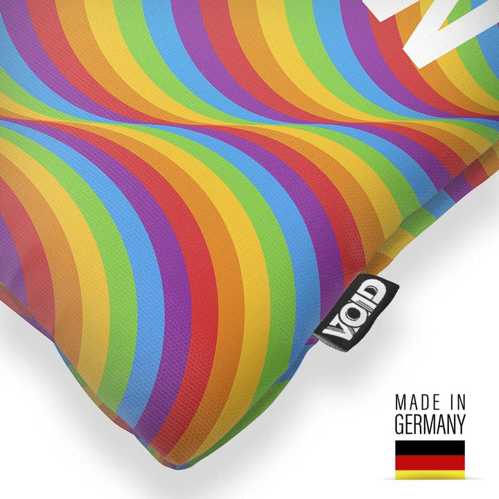 VOID Rainbow LGBTQ Pride Kissenbezug Kissenhülle Polyester wasserfest Outdoor Indoor, Kissen Grösse: