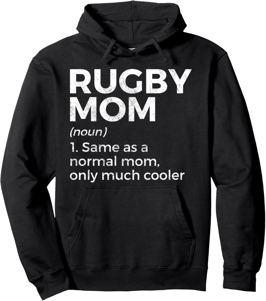 Definition von Rugby-Mama Pullover Hoodie