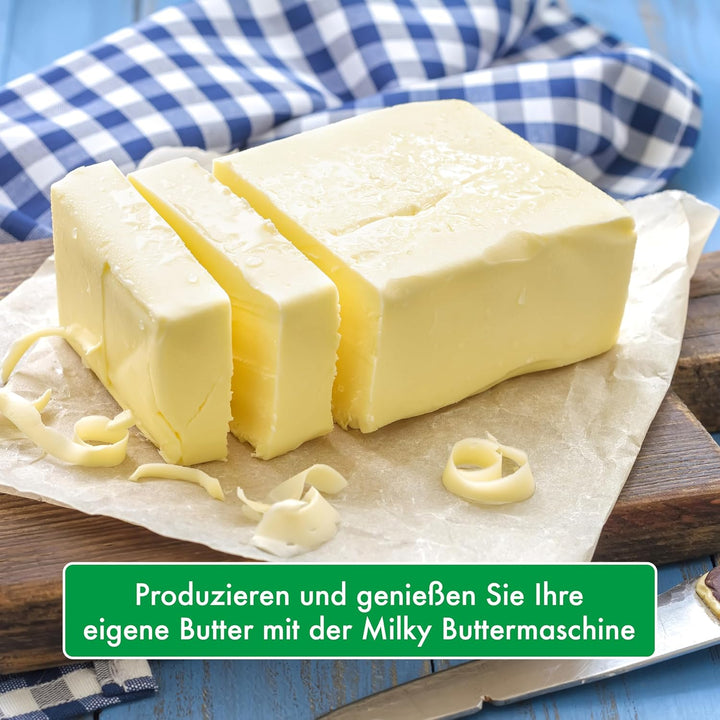 elektrische Buttermaschine, 32 Liter, 70x32x46cm, Kunststoffabdeckung, Gehaeuse aus Edelstahl