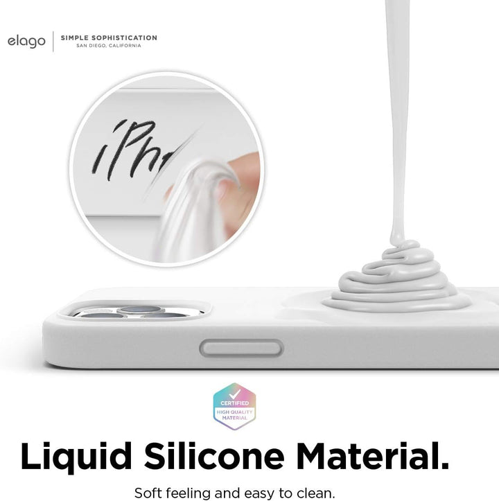 elago Magnetic Silikon-Hülle Case Kompatibel mit iPhone 12 und Kompatibel mit iPhone 12 Pro 6,1 Zoll