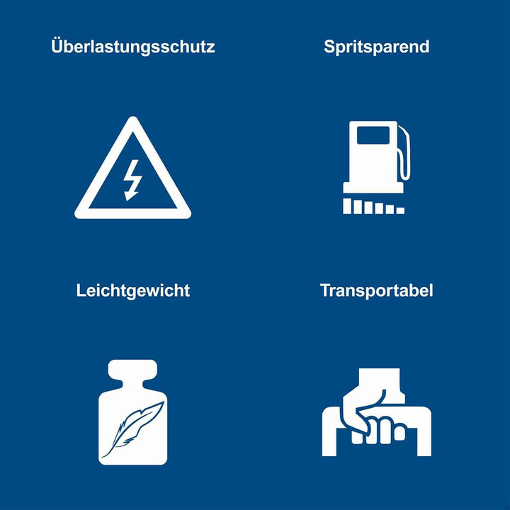 Scheppach Inverter Benzin Stromerzeuger SG2500i Stromgenerator Notstromaggregat | mit Invertertechni