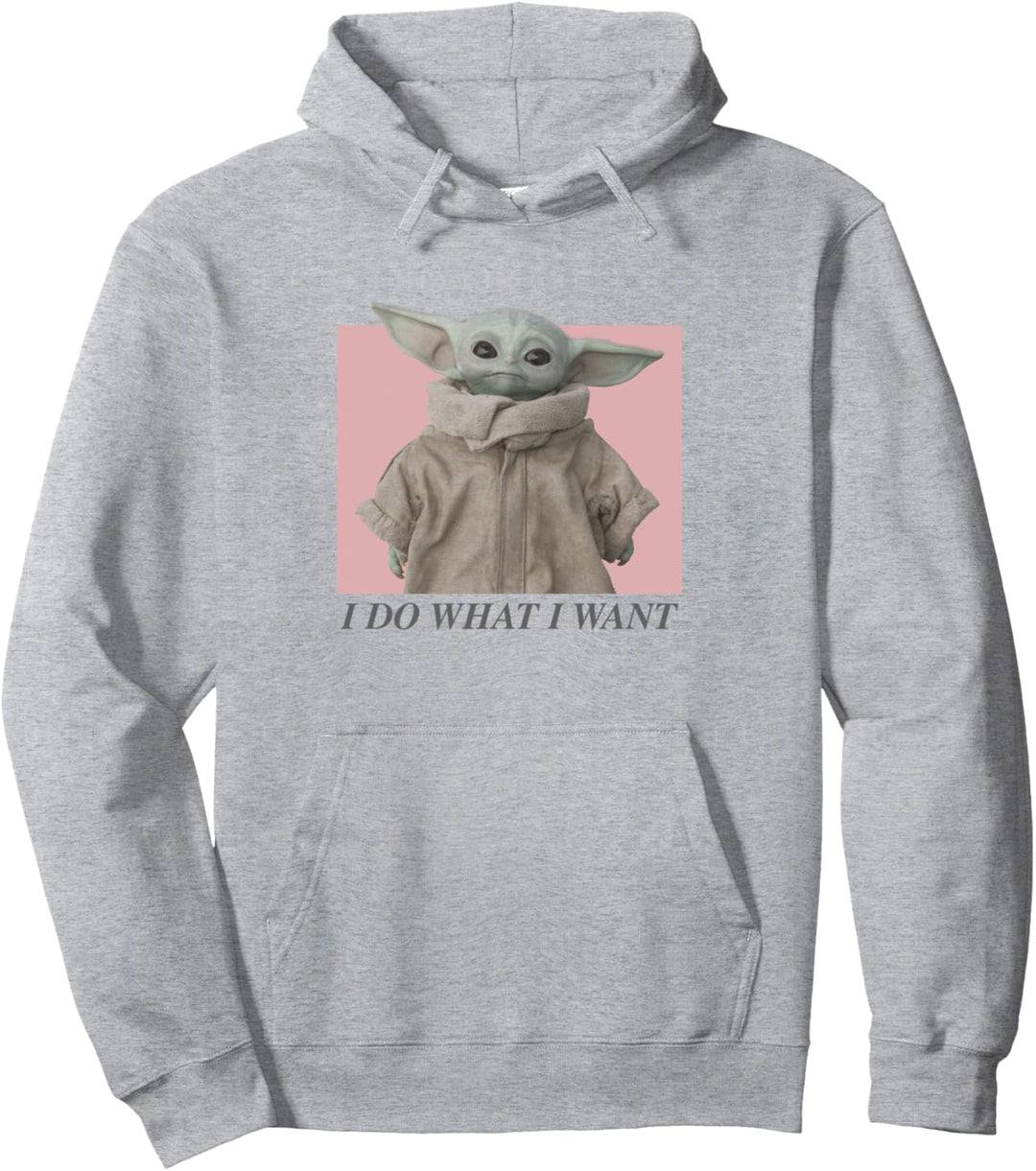 Star Wars The Mandalorian Sassy Baby Redux Pullover Hoodie