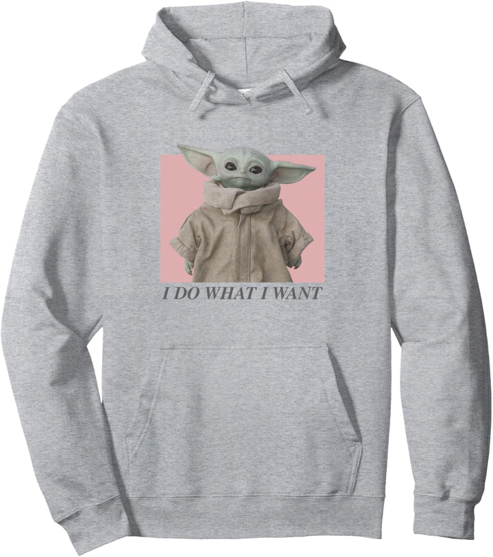 Star Wars The Mandalorian Sassy Baby Redux Pullover Hoodie