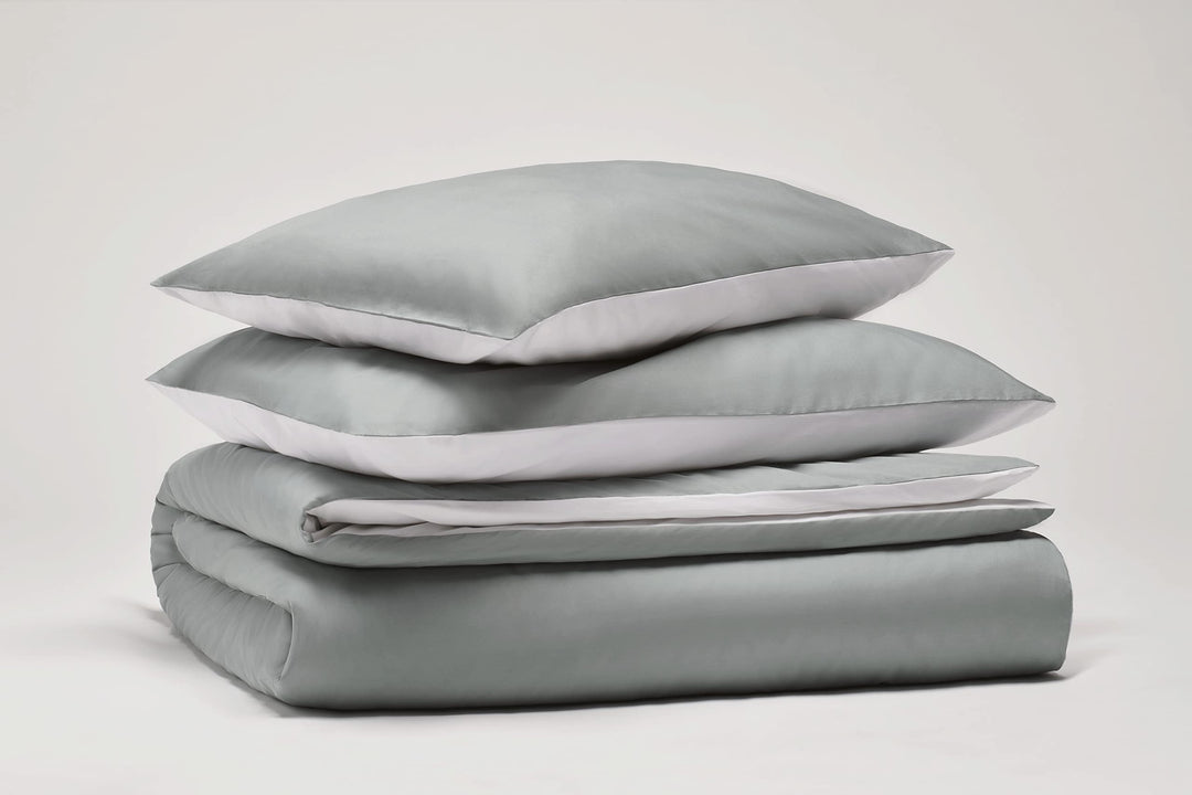 OSAMA Pantone™ Bettwäsche-Set für Doppelbett, 255 x 200 cm, 100% Percalle Baumwolle, 200 Fäden, 2 Qu