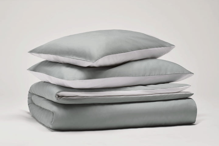 OSAMA Pantone™ Bettwäsche-Set für Doppelbett, 255 x 200 cm, 100% Percalle Baumwolle, 200 Fäden, 2 Qu