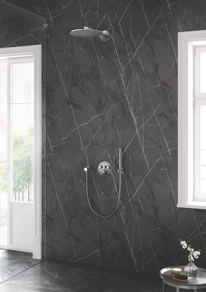 Grohe Rainshower Handbrausehalter, 27074DC0 Supersteel, Supersteel