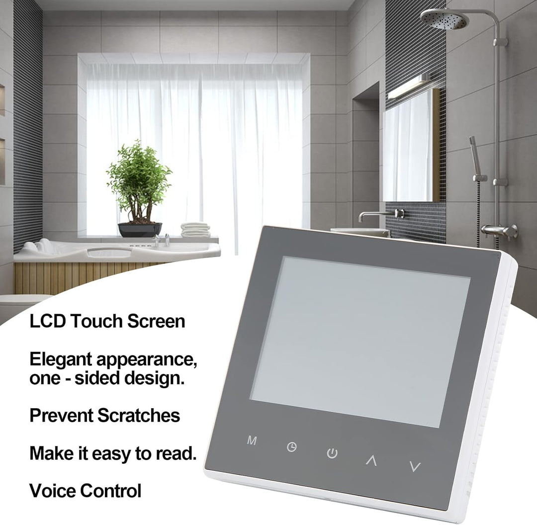 Berühren Sie WiFi Smart Thermostat mit Farbdisplay für Elektrische Heizung, Sperren für zu Hause 230