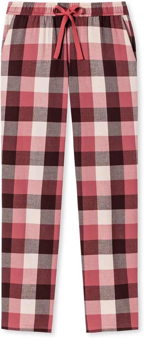 Schiesser Damen Sweatshirt Pyjamaunterteil, braun, 46