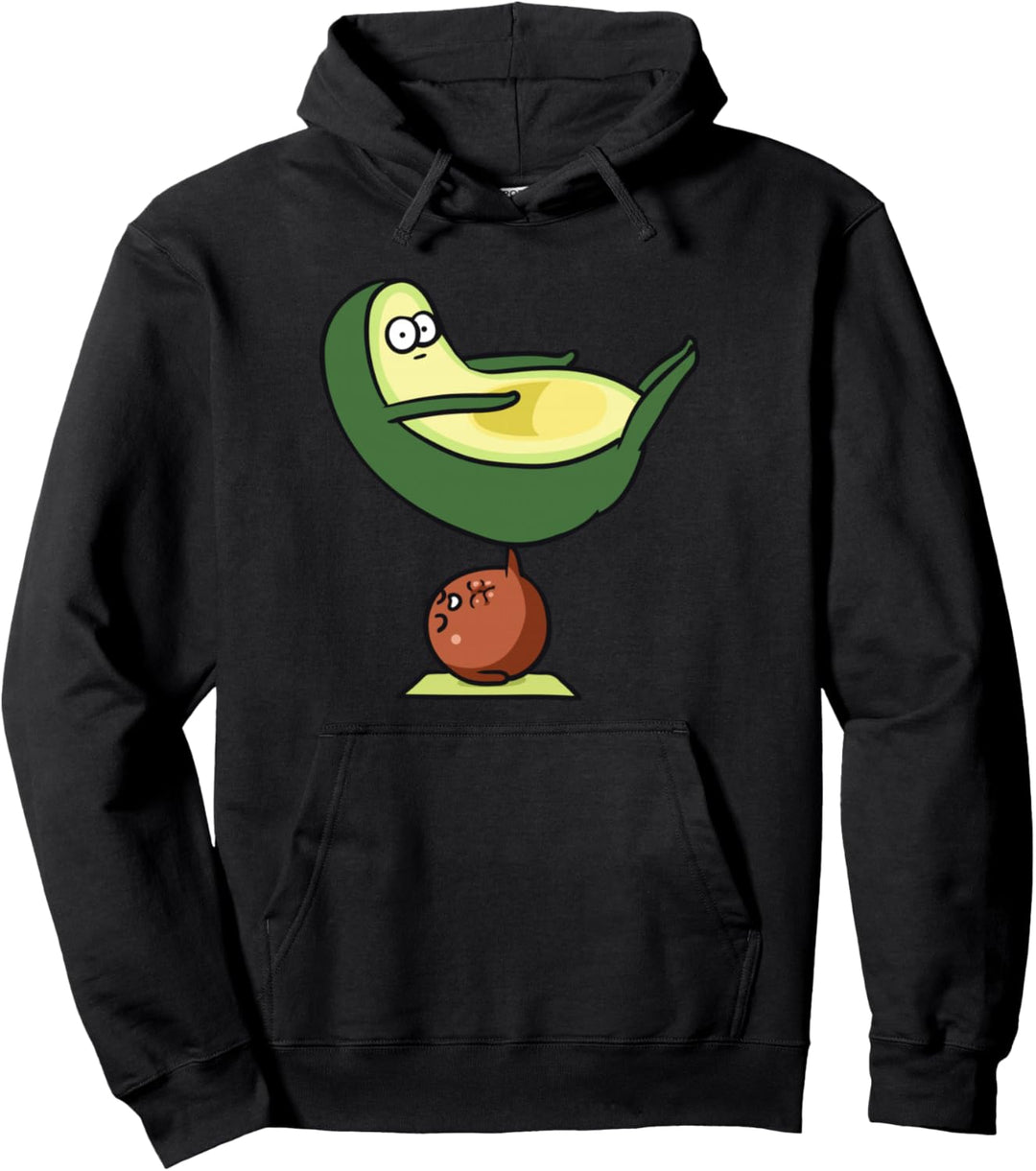 Strong Core Avocado Acro Yoga Pullover Hoodie