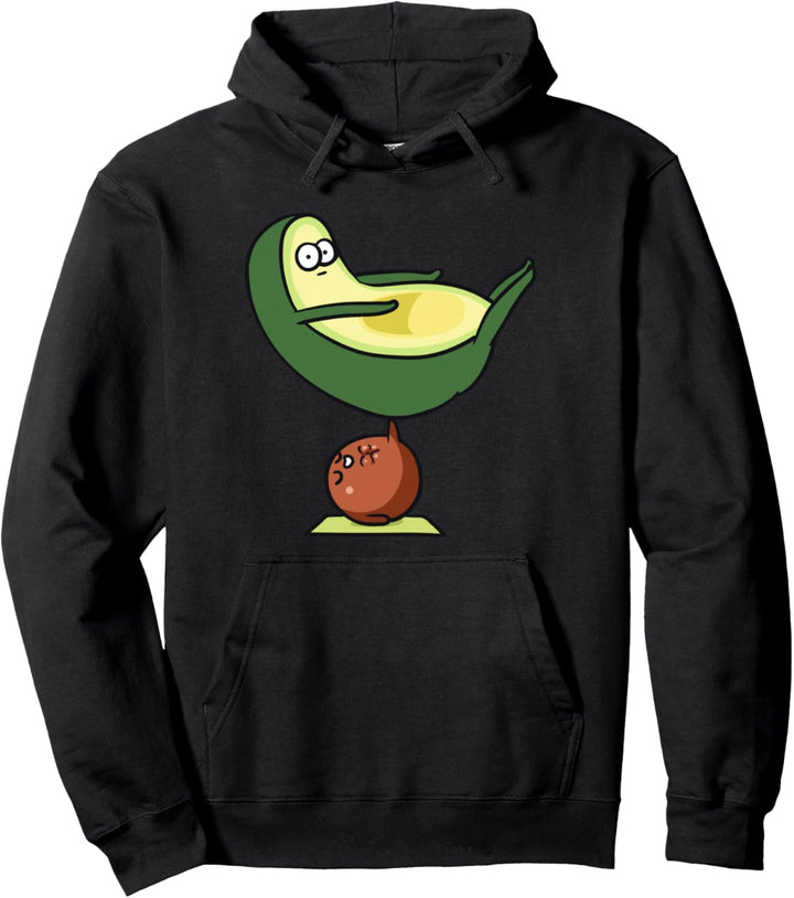 Strong Core Avocado Acro Yoga Pullover Hoodie