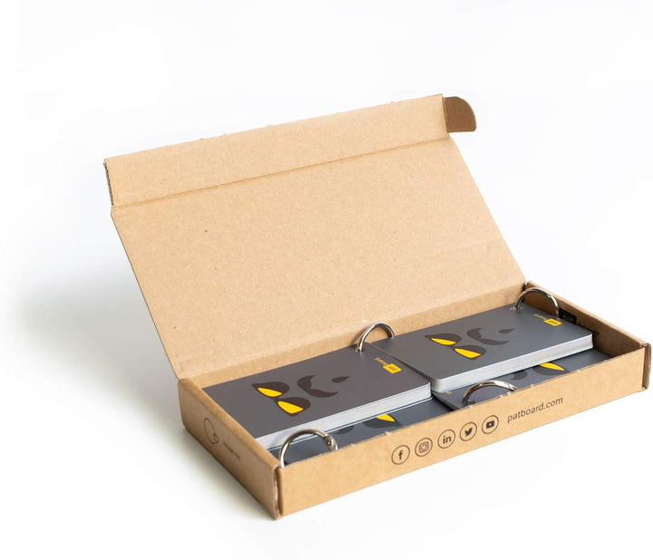 PATboard Planning Poker Cards - Set mit 4 Decks - Schreibwaren für agiles Scrum - Schätzung Fibonacc