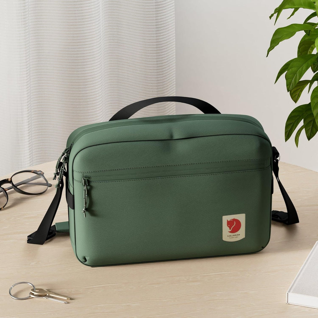Fjällräven High Coast Crossbody - Umhängetasche 24 cm Patina Green, Patina Green