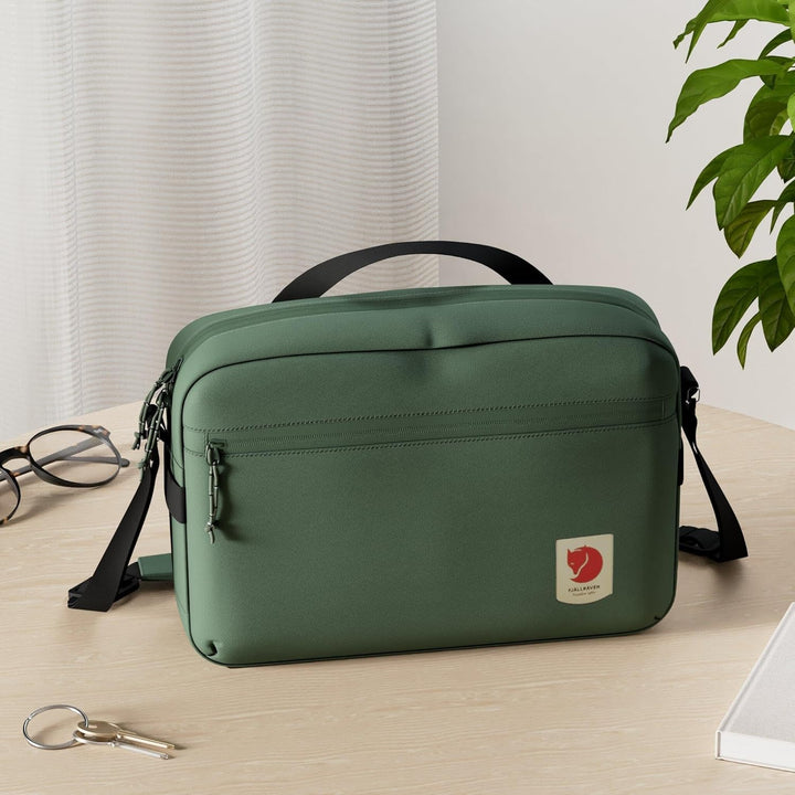 Fjällräven High Coast Crossbody - Umhängetasche 24 cm Patina Green, Patina Green