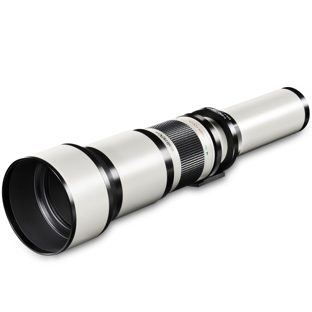 Walimex pro 650-1300mm 1:8-16 CSC Teleobjektiv für DSLR MFT - Manueller Fokus, Zoom-Teleobjektiv für
