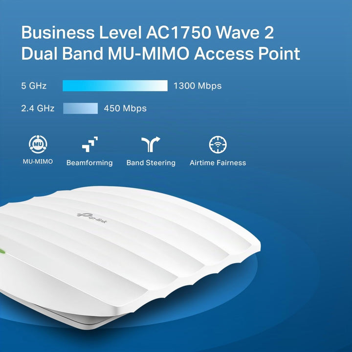TP-LINK EAP115 V4TP-Link N300 Wireless Access Point - PoE Powered, Free Management Software, Free Fa