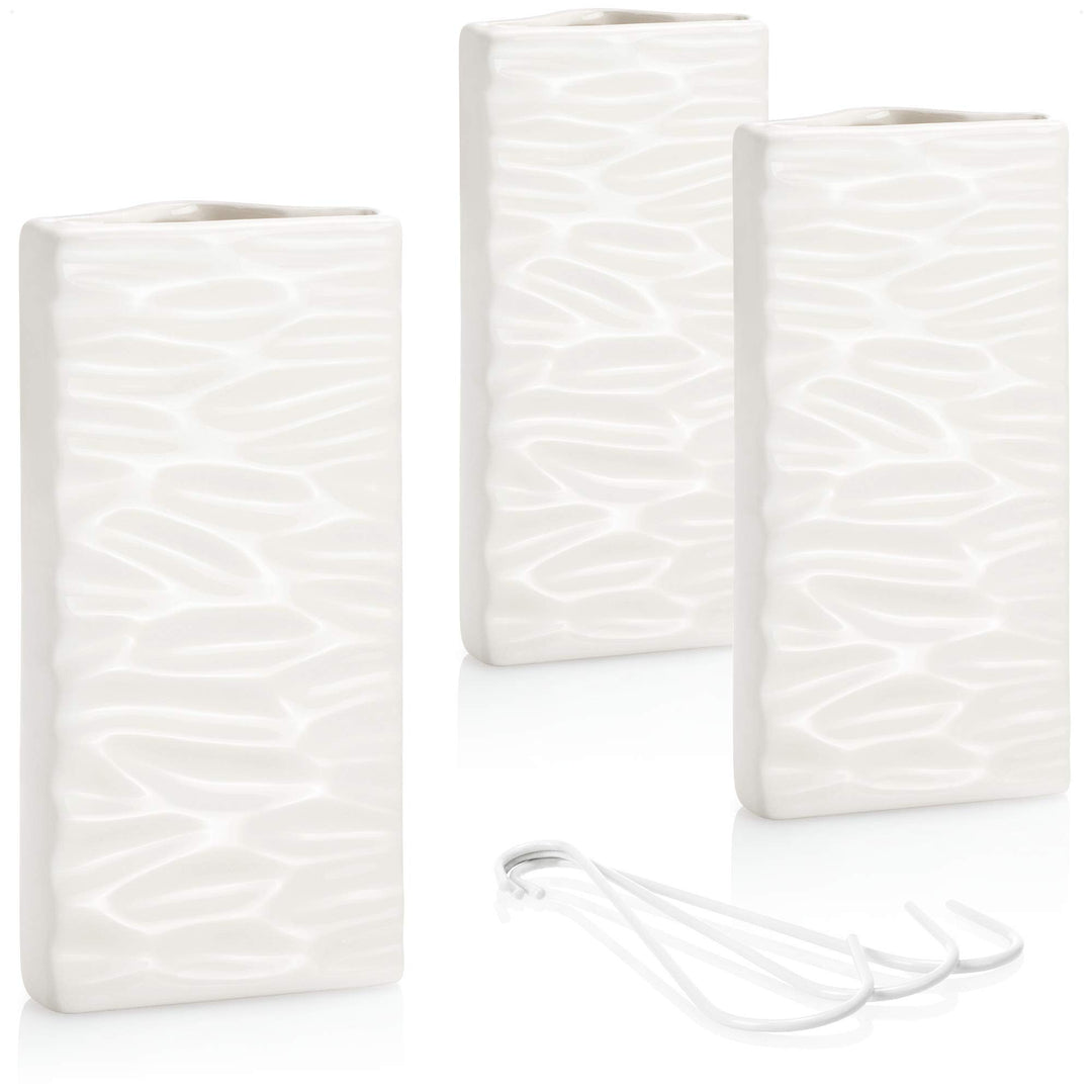 com-four® 3X Luftbefeuchter Heizung - Heizkörper Luftbefeuchter mit Wellenmuster - Heizung Wasserver