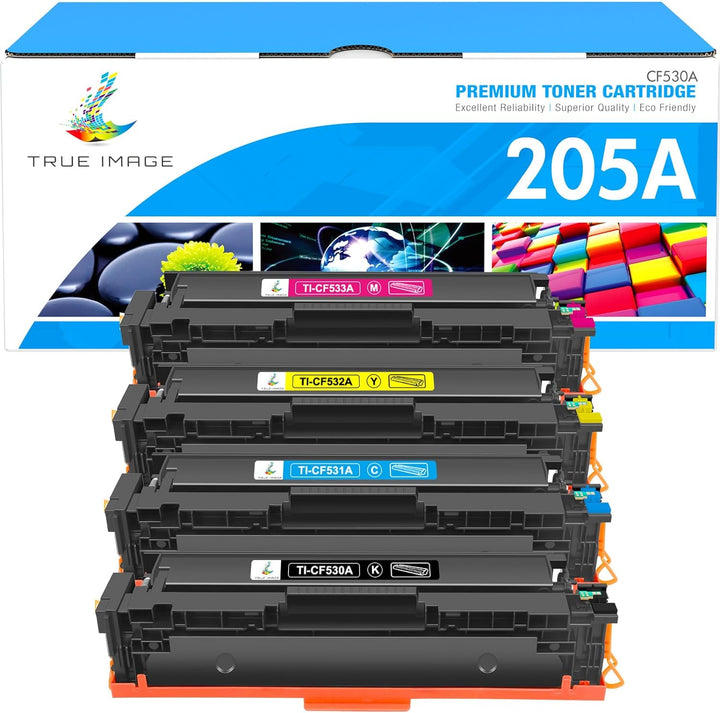 TRUE IMAGE Kompatibel Tonerkartusche als Ersatz für HP 205A MFP M181fw Toner Color LaserJet Pro M180