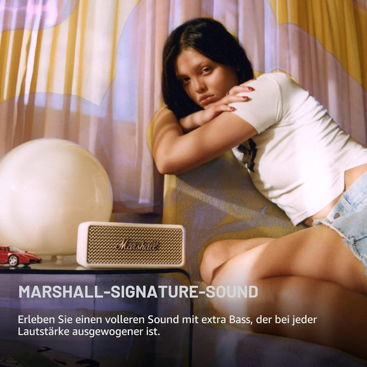 Marshall Emberton III tragbare Bluetooth Lautsprecher, kabellos, IP67 Staub und wasserfest, über 32
