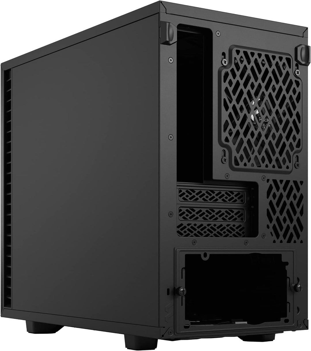 Fractal Design Define 7 Nano Black Brushed Aluminum/Steel Mini ITX Silent Solid Nano Tower Computer